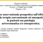Indagine osservazionale prospettica in pazienti artroreumatici e osteoporotici